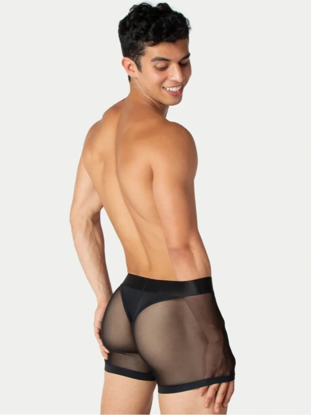 AWRY REVEAL Thong Trunks V2 Black
